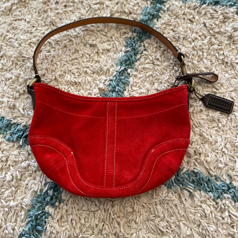 Coach Boho - Red Suede!